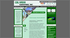 Desktop Screenshot of calvadasurveying.com